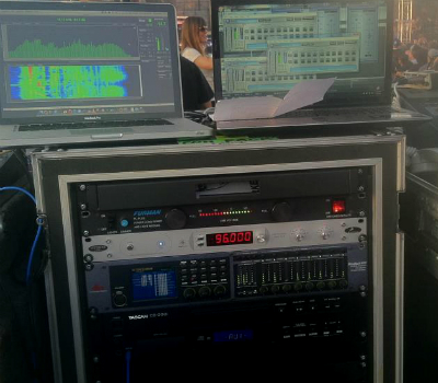 Antelope Audio's Isochrone OCX in use in a live sound environment at Coachella 2013