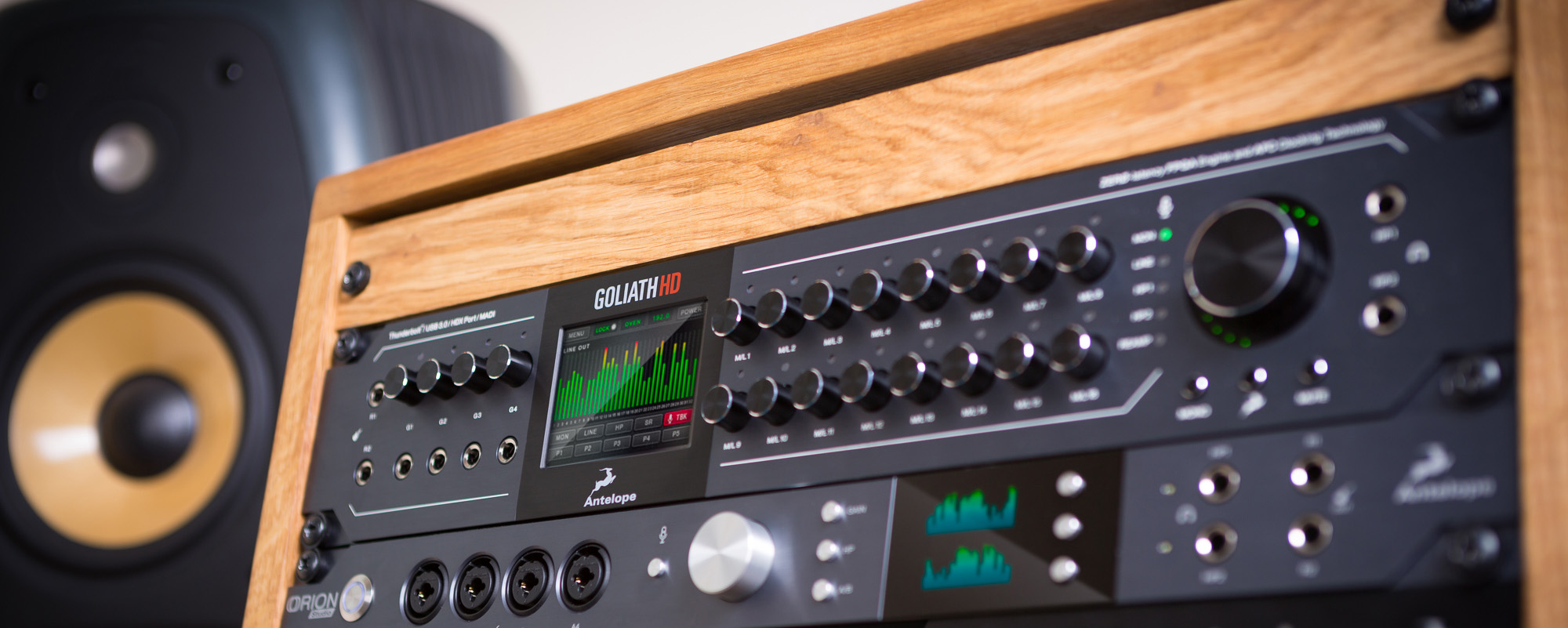 Goliath HD | 64-channel Pro Tools HD Interface | Antelope Audio