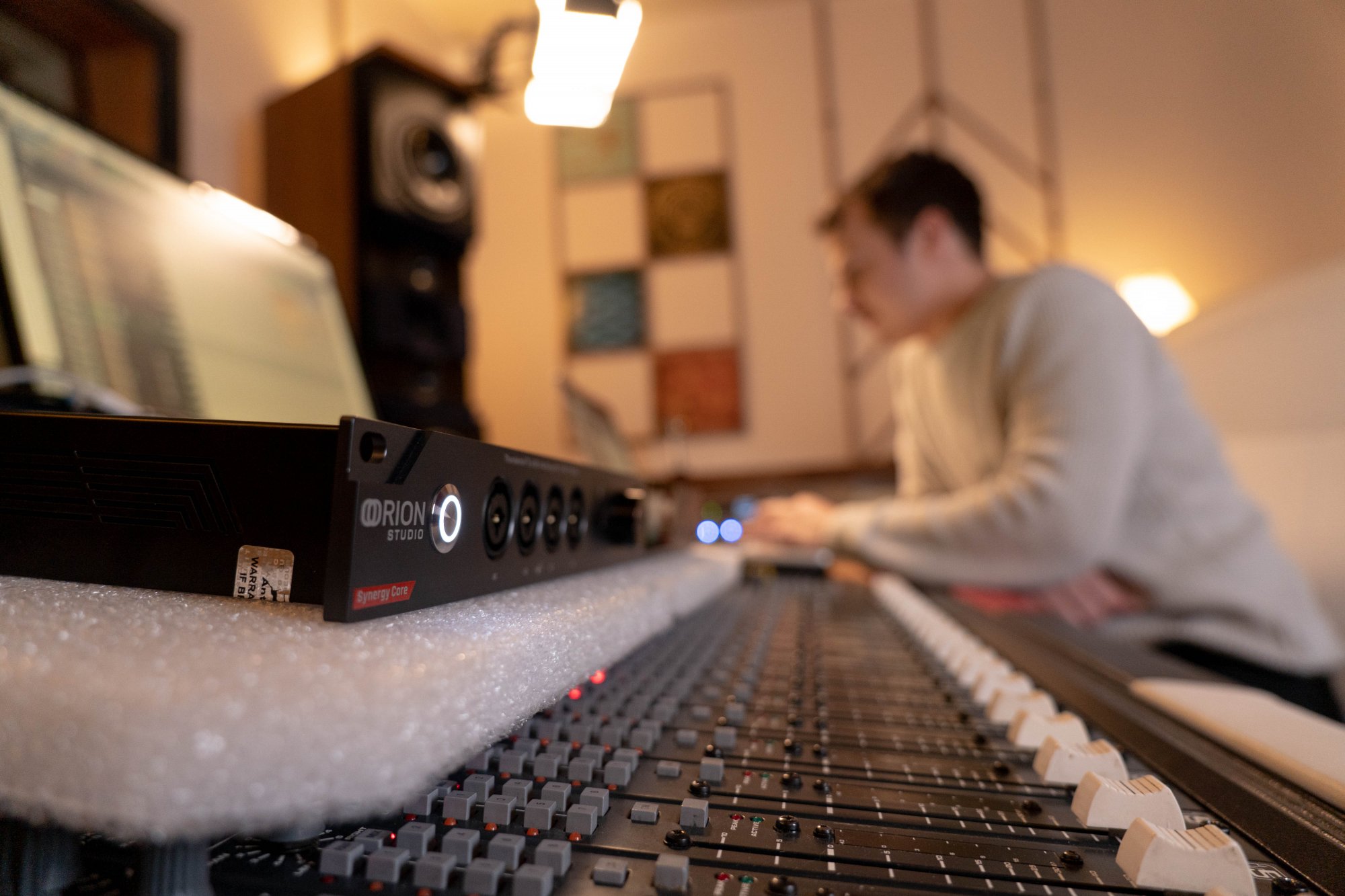Orion Studio Synergy Core and Ricky Damian in the background