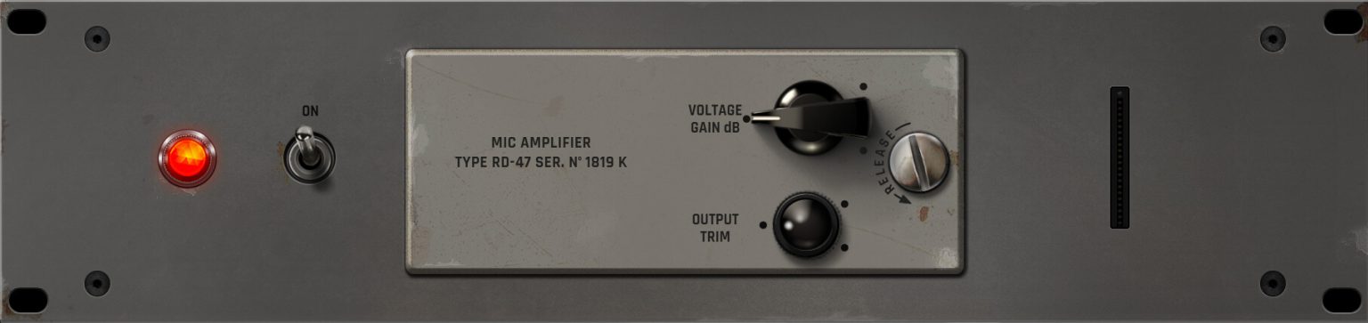 RD47 | Tube Mic Preamp Plugin | Antelope Audio | Antelope Audio