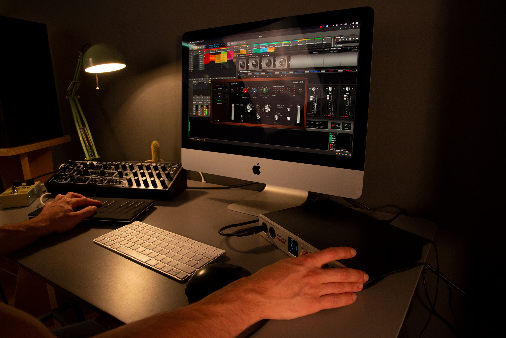 Producing with Bitwig and Discrete 4 Synergy Core