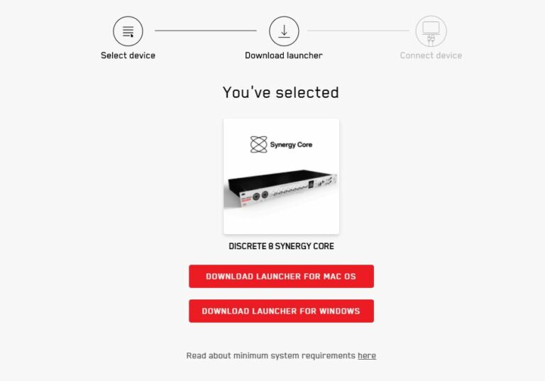 Discrete 8 Synergy Core | Manual, Activation & System Requirements