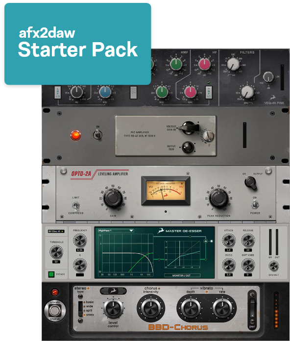 afx2daw starter pack